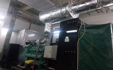 九龍湖發(fā)電機房噪聲治理工程